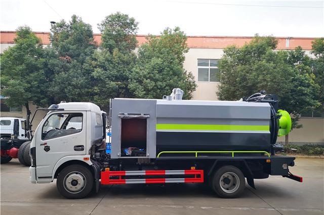 程力專用車環(huán)保免征齊全的國六東風(fēng)清洗吸污車核心參數(shù)配置