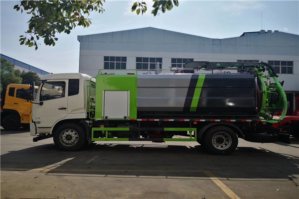 礪十而破，東風(fēng)高壓清洗吸污車一車兩用文武兼修