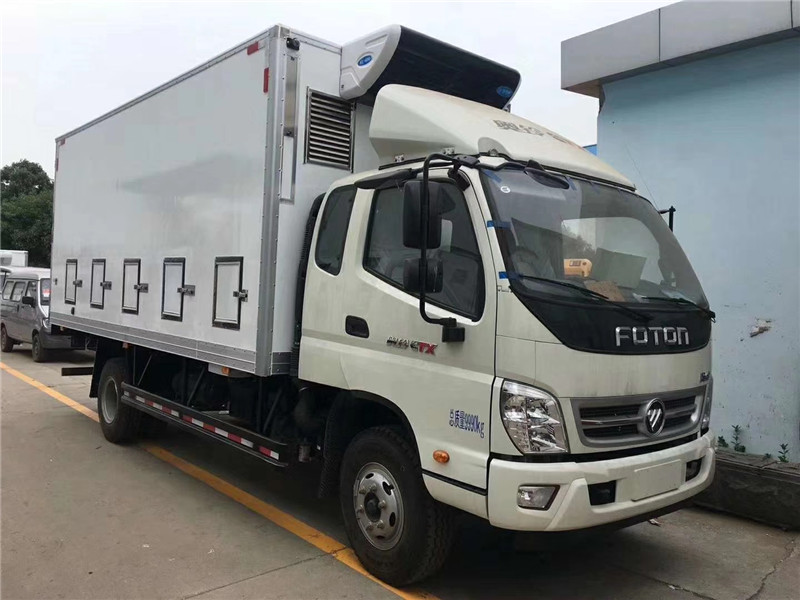 東風(fēng)D9運(yùn)豬車可實(shí)現(xiàn)豬仔生存空間氣體的流通和恒溫