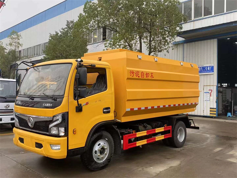 國六東風福瑞卡10方污泥運輸車