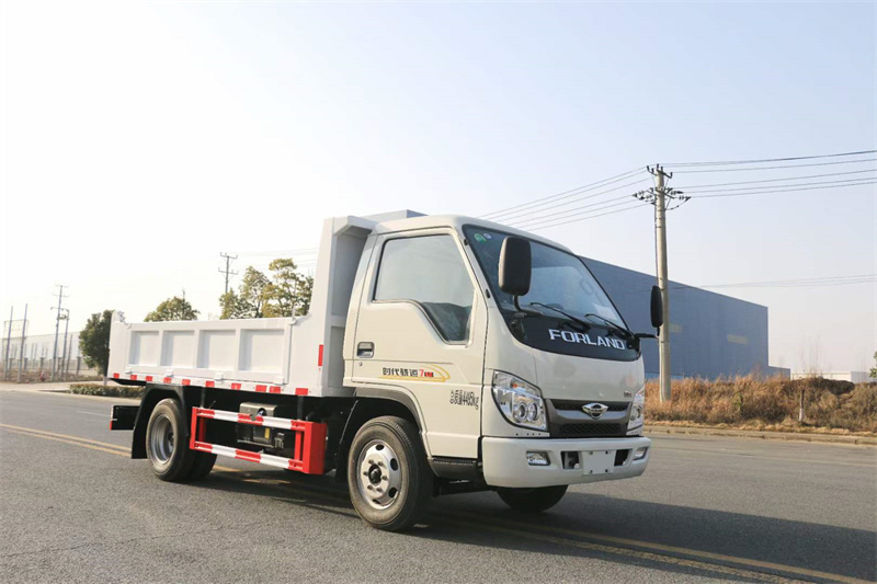 福田時代驍運藍牌自卸垃圾車