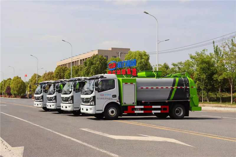 東風純電動5方餐廚垃圾車