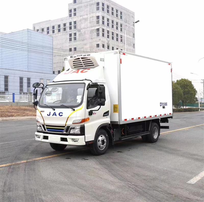 買江淮聚寶盆混動(dòng)冷藏車，上綠牌，免交購置稅